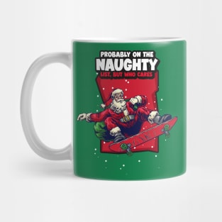 Skaters Santa Mug